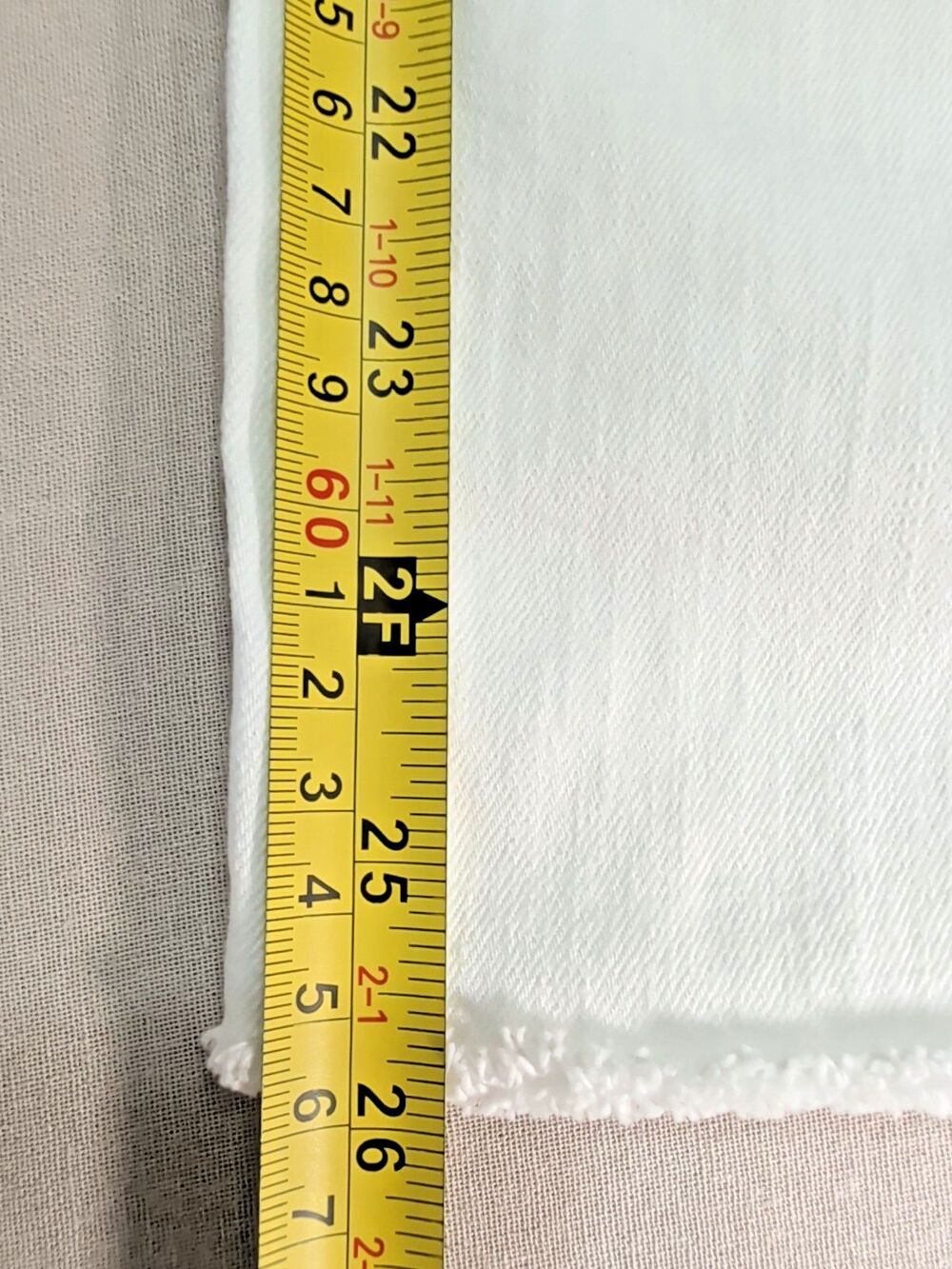 Modern American Savannah Women's High Waist Wide Leg Jeans White Size 29 - Picture 12 of 15